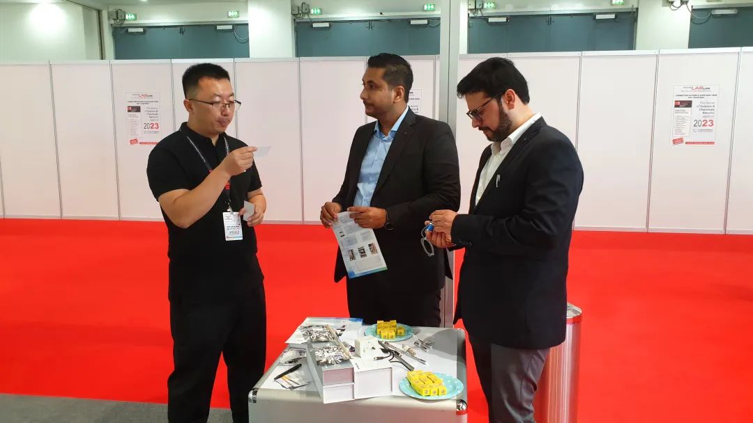 展會直擊 | 盛瀚I(xiàn)C亮相迪拜ARAB LAB 2022展覽會！